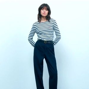 Beautiful embroidered sailor shirt by French label Maison Labiche M